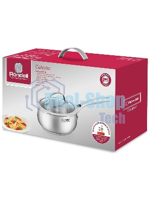 Ковш Rondell Calypso RDS-1670 1.5 л. d=16 см (с крышкой) сталь
