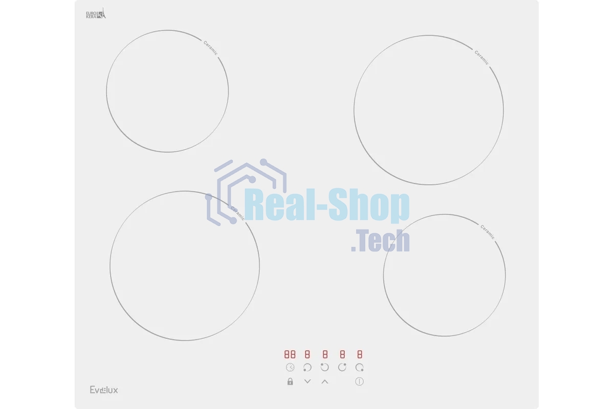 Электрическая варочная панель Evelux HEV 640 W