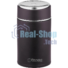 Термос для еды Rondell Tierno RDS-1661 0.7 л. бордовый с чехлом картонная коробка