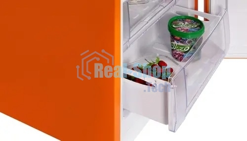 Холодильник Nordfrost NRB 164NF OR оранжевый двухкамерный 238/105 л морозилка снизу