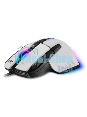 Мышь проводная SVEN RX-G990 белый, 12400 dpi, USB, кнопки - 9