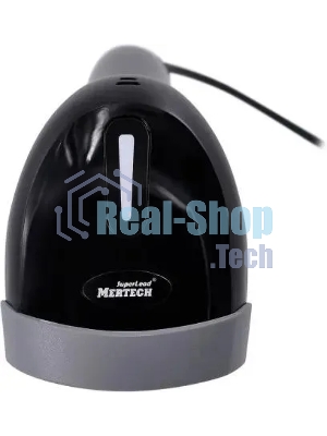 Сканер штрих-кода ручной Mertech 1300 P2D 1D/2D имидж, проводной, 100 скан/сек, USB-HID; USB-COM - эмуляция, черный