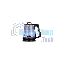 Чайник электрический Redmond KG-226 черный с деревом, 1,7 л, 2200 Вт