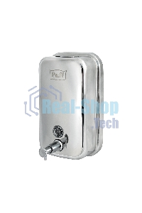 Дозатор для жидкого мыла из нерж. стали Puff-8608, хром, 800 мл, глянцевый, 19х12х12 см