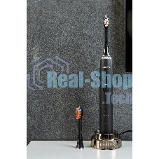 Зубная щетка электрическая GARLYN Smile Crystalcare black