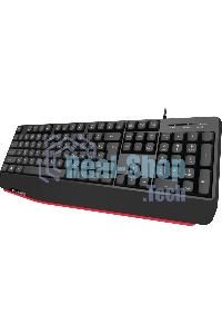 Клавиатура проводная Defender Atom HB-546, USB, черный