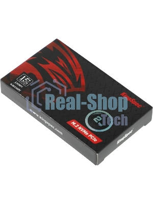Накопитель SSD KingSpec NX-2Tb, 2000Gb, PCIe 3.0 x4, M.2 2280, NVMe, R/W 3400/3100