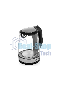 Чайник электрический BRAYER BR1040BK 2220Вт, 2 л, стекл., черный.