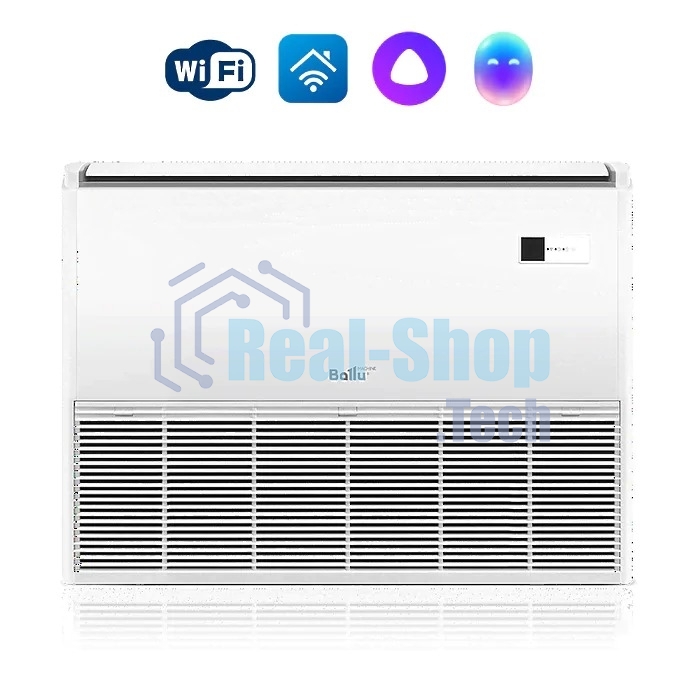 Внутренний блок напольно-потолочной сплит-системы Ballu BLC_CF/in-18HN1_21Y 18000 BTU, 55 м², 32 дБ, охлаждение, обогрев, осушение, белый