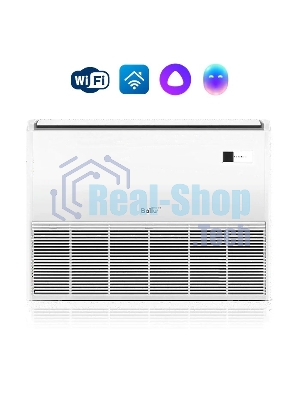 Внутренний блок напольно-потолочной сплит-системы Ballu BLC_CF/in-18HN1_21Y 18000 BTU, 55 м², 32 дБ, охлаждение, обогрев, осушение, белый