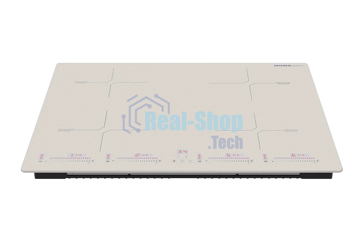 Индукционная варочная панель HOMSair HIC64SBG Inverter независимая, бежевый