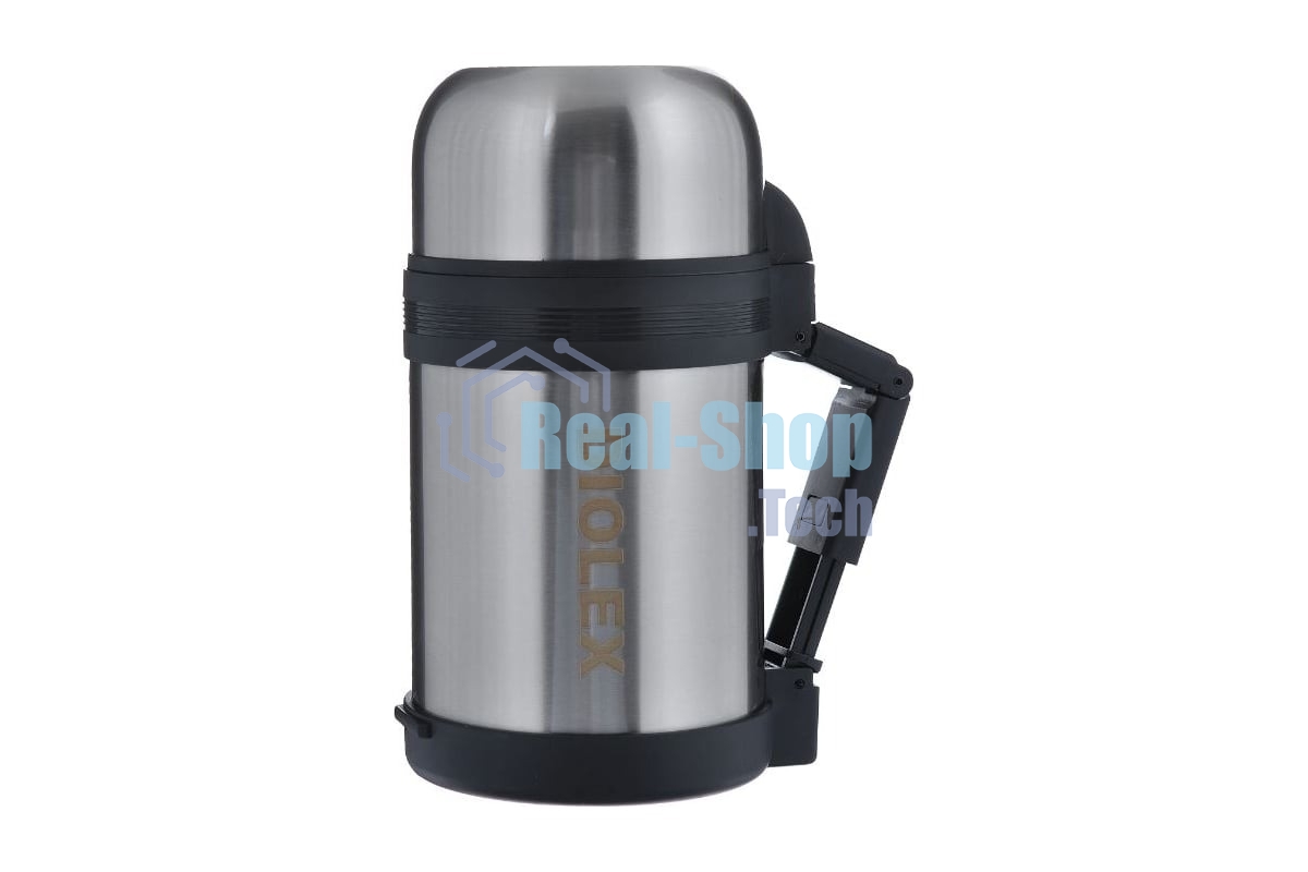 Термос Diolex DXU-800-1 800 мл, универсальный, ремешок в комплекте, из нержавеющей стали