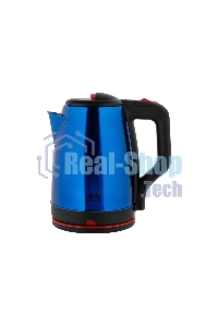 Чайник электрический Homestar HS-1003 1.8л нержавейка, синий