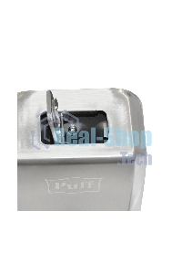 Дозатор для жидкого мыла из нерж. стали Puff-8705 хром, 500 мл, 17х12х12 см с ключом