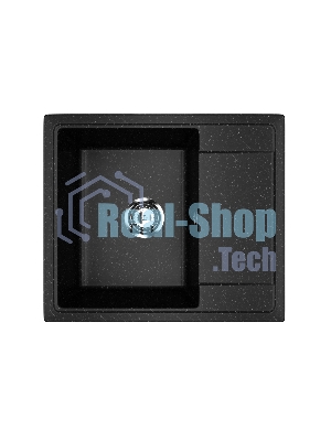 Мойка кухонная PRACTIK PR-M 575-004 черный оникс