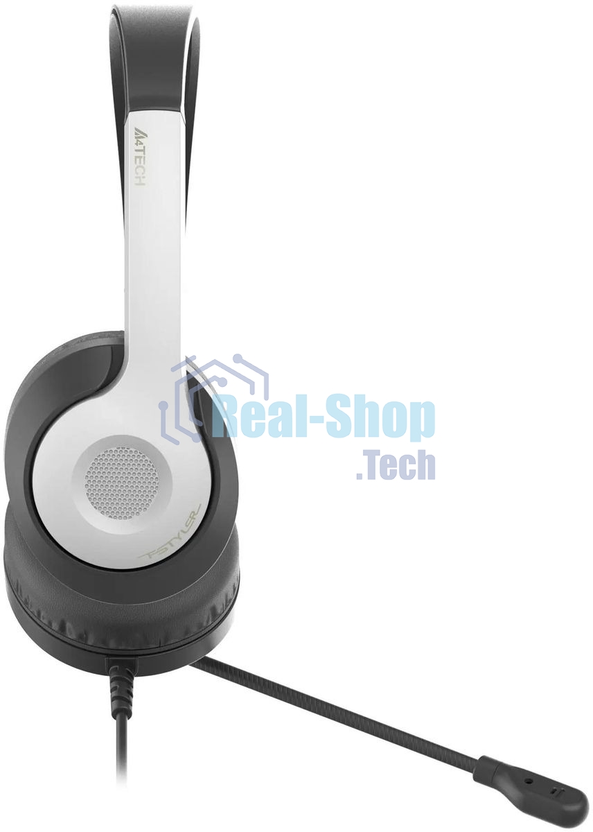 Гарнитура A4Tech Fstyler FH100U белый/черный, проводная
