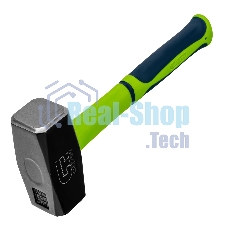 Кувалда Сибртех 1500 г, фибергласовая обрезиненная рукоятка