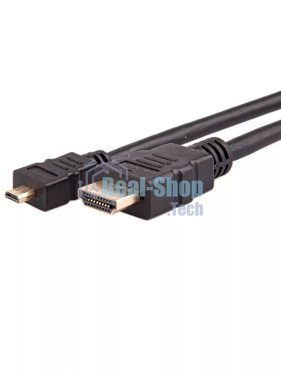 Кабель VCOM/TELECOM HDMI-19M -- MicroHDMI-19M ver 2.0+3D/Ethernet,1m Telecom TCG206-1M