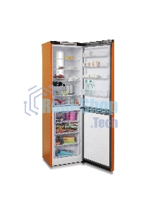 Холодильник Бирюса Б-T980NF оранжевый двухкамерный 240/130 л морозильник снизу, No Frost