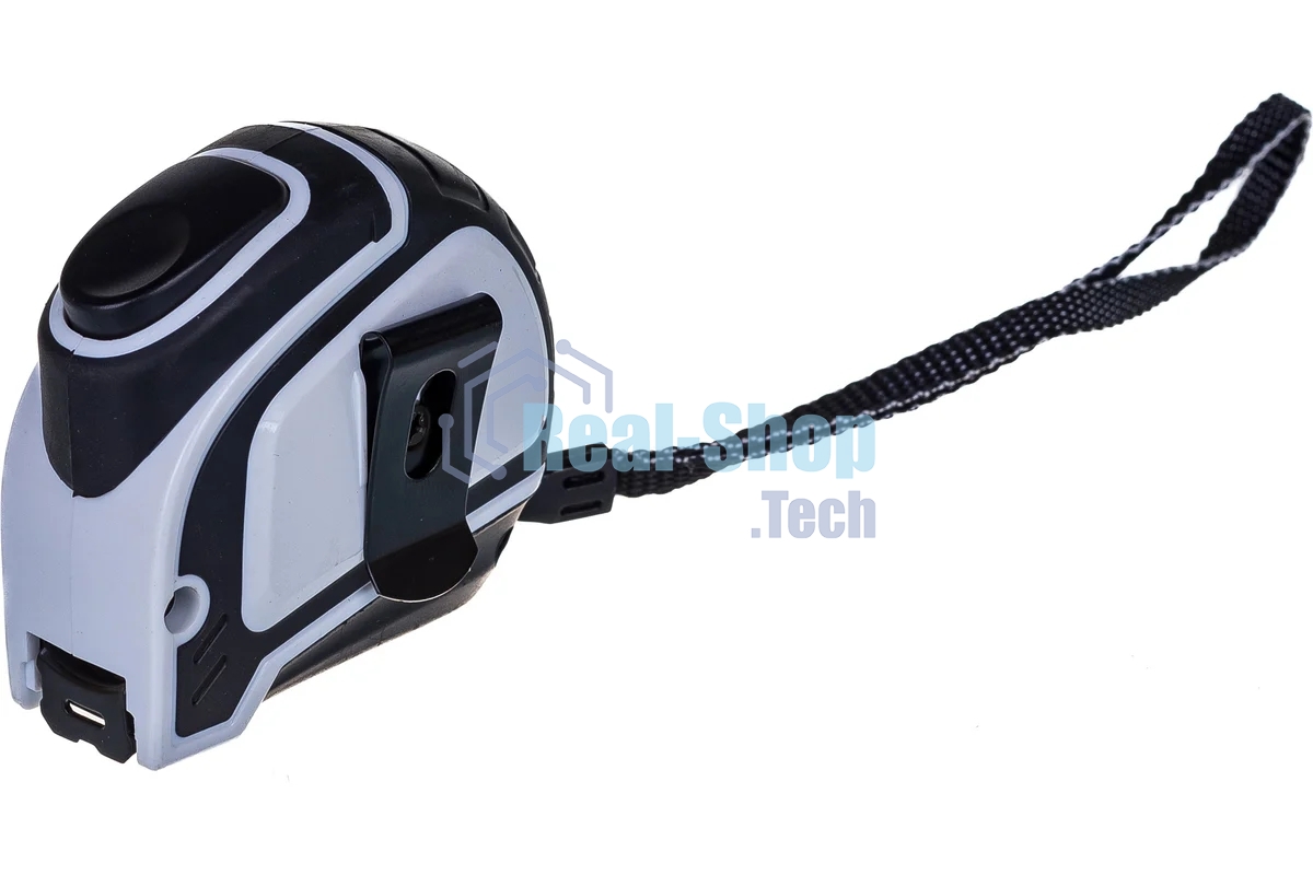 Рулетка Matrix Autostop, 3 м х 16 мм двухкомпонентный корпус