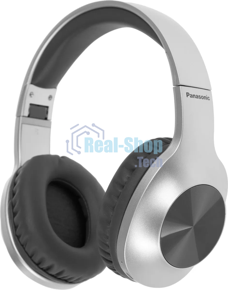 Наушники Panasonic RB-HX220BEES серебристый Полноразмерные Bluetooth наушники с усиленным басом