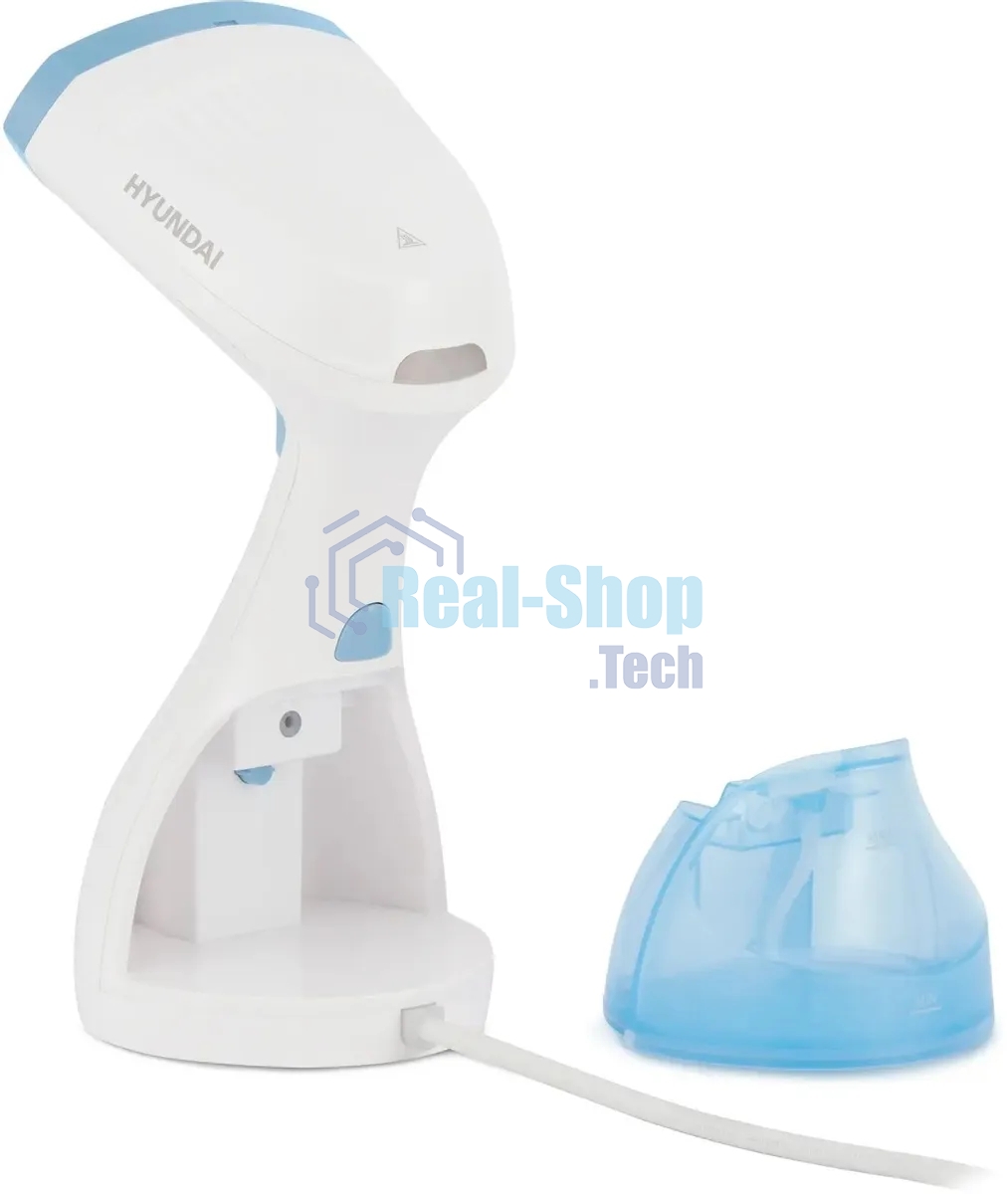 Отпариватель ручной Hyundai H-HS02125 1650Вт белый/голубой