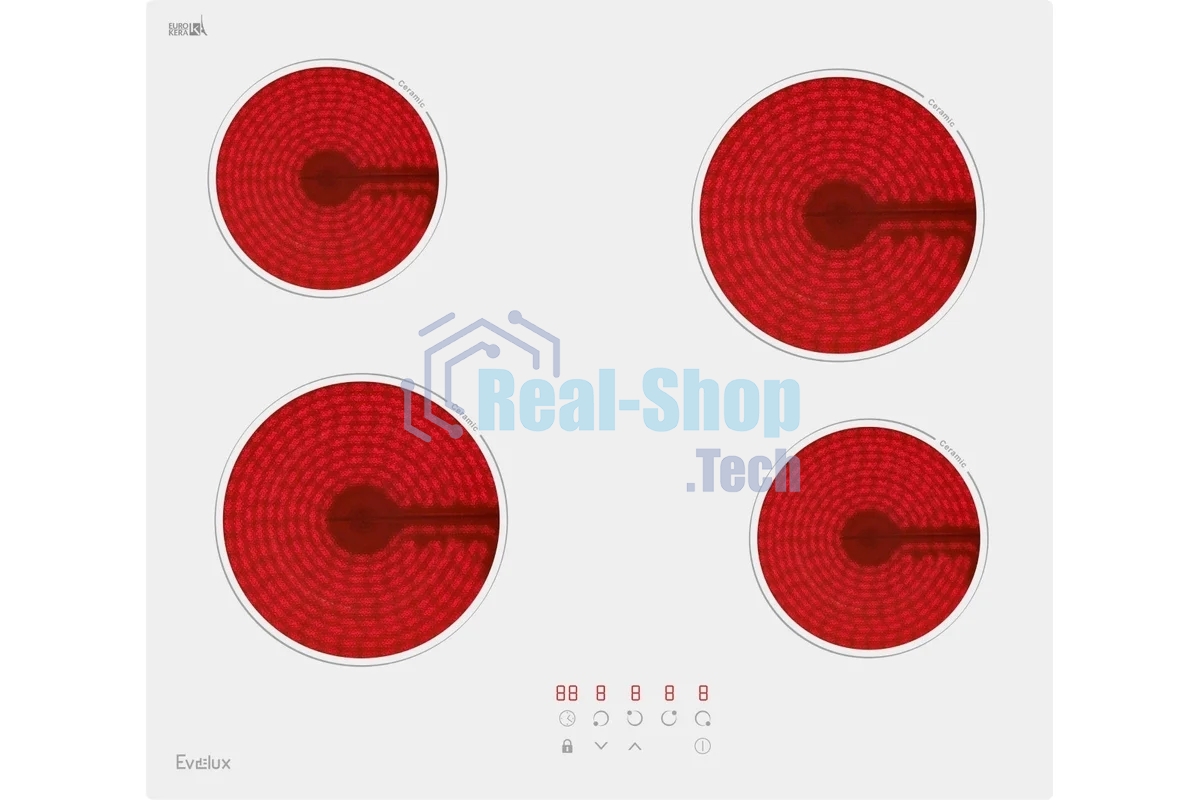 Электрическая варочная панель Evelux HEV 640 W