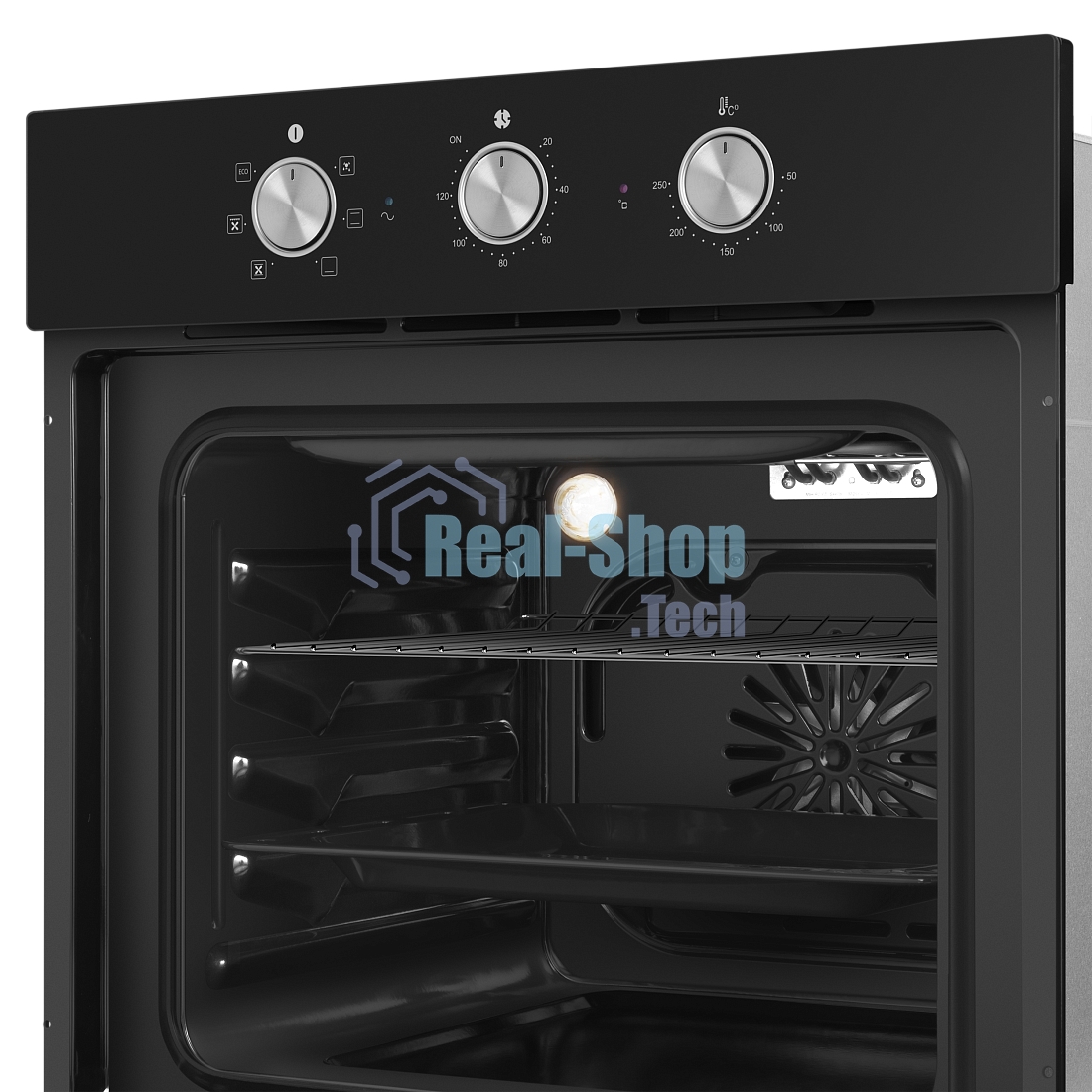 Духовой шкаф электрический HOMSair OEF606BK черный