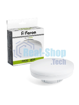 Лампа светодиодная Feron LB-473 LED 20Вт GX70 белый таблетка
