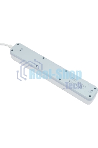 Сетевой фильтр Гарнизон 2.0 Мультипорт EPS-4-U3-W-2, 4 р, 10А, 3xUSB, 2 м, ур.защиты 2+, белый, пакет