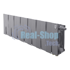 Радиатор биметаллический Royal Thermo PianoForte 200 серебристый VR80- 14 секц.