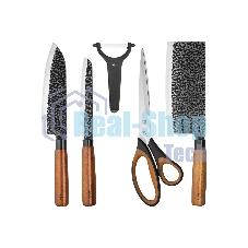 Набор ножей LARA LR05-11 нержавеющая сталь 3Cr14