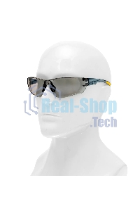 Очки защитные Denzel открытые, поликарбонатные, дымчатая линза