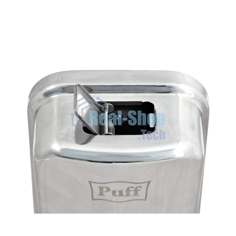 Дозатор для жидкого мыла из нерж. стали Puff-8608, хром, 800 мл, глянцевый, 19х12х12 см