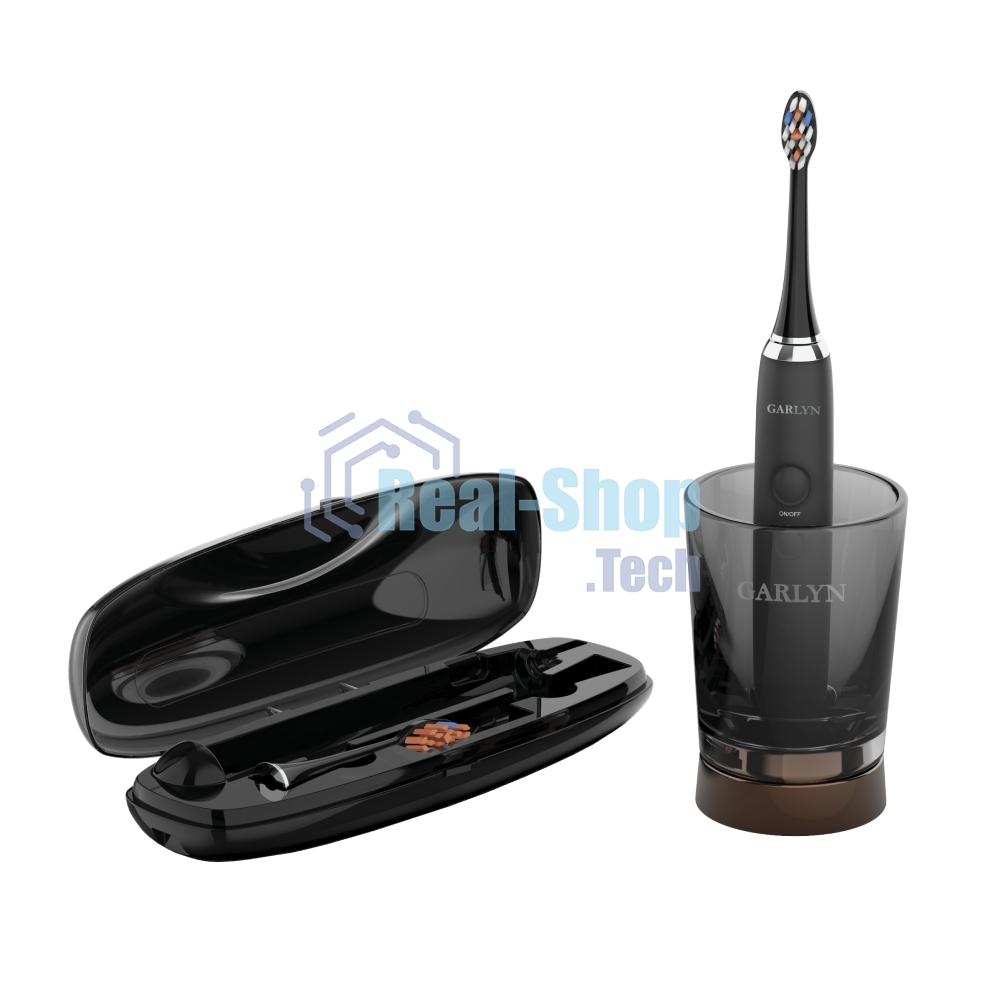 Зубная щетка электрическая GARLYN Smile Crystalcare black