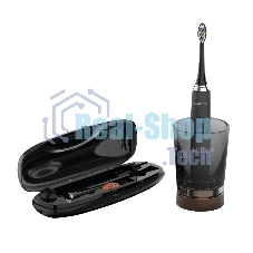 Зубная щетка электрическая GARLYN Smile Crystalcare black