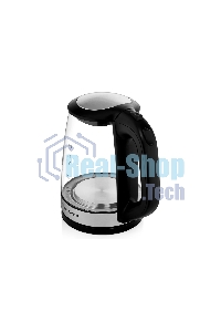 Чайник электрический BRAYER BR1040BK 2220Вт, 2 л, стекл., черный.