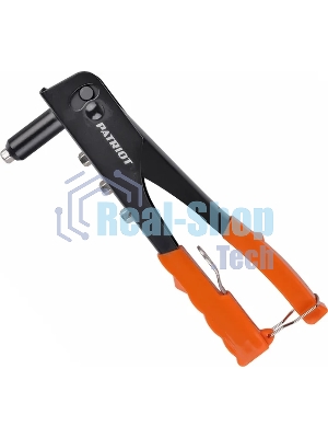 Заклепочник PATRIOT RP 240, неповоротный, набор заклепок (по 15шт х 2,4-3,2-4,0-4,8 мм)