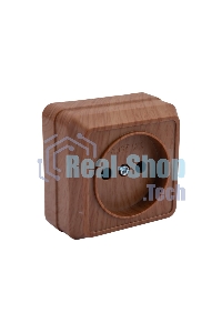 Розетка 1-м ОП Октава 10А IP20 без заземл. дуб ИЭК ERO10-K04-10-DC