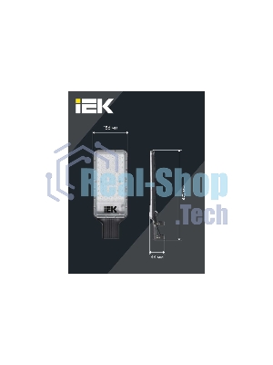Светильник светодиодный IEK ДКУ 1011-150Ш 5000К IP65 консольный LT-DKU1-1011-150-50-K03