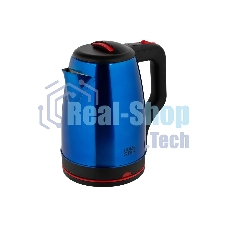 Чайник электрический Homestar HS-1003 1.8л нержавейка, синий