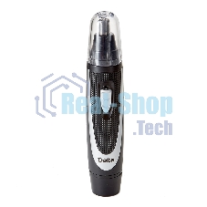 Триммер для носа, ушей и бровей Delta DL-4300 черный с серебристым