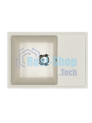 Мойка кухонная PRACTIK PR-M 600-001 белый камень