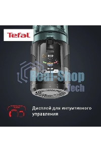 Вертикальный пылесос Tefal X-Force Flex TY9L42WO 150Вт серый/зеленый