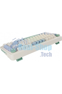 Клавиатура Redragon Ucal Pro гибридная, USB Type-A, Bluetooth, радиоканал, бежевый