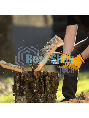 Топор-колун Denzel F5, 1100 гр, двухкомпонентная рукоятка, 500 мм