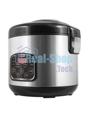 Мультиварка Centek CT-1490 (сталь)скороварка,1000Вт; 5.0л, 8 программ, ненагр крышка, а/п покр(4)