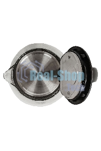 Чайник электрический JVC JK-KE1825 1,7 л, 2200 Вт, черный с серебристым