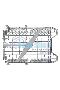 Посудомоечная машина DeLonghi DDWS 465 X Callisto, серебристая, 44.8 см, 10 компл., 52 дБ, класс A++