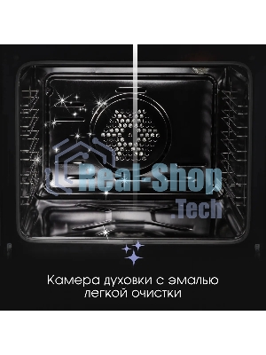 Духовой шкаф электрический Zigmund & Shtain E 153 B черный
